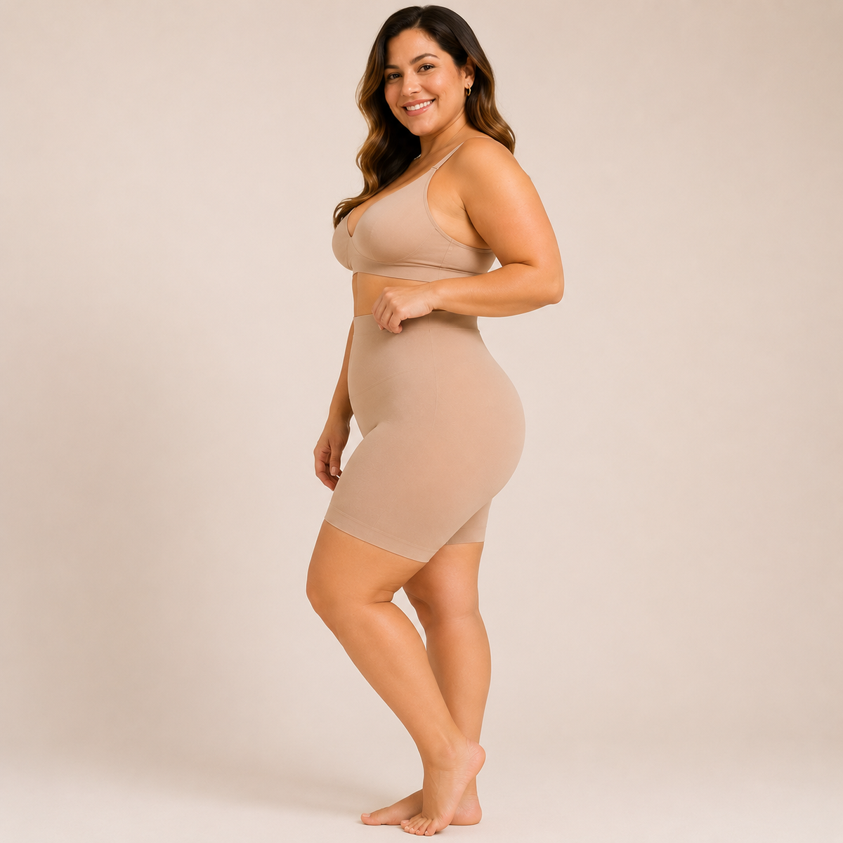 Faja Short Moldeadora con Banda de Silicona - s-m - Pascalle