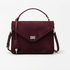 Cartera París Gamuza Premium - burdeo - Pascalle