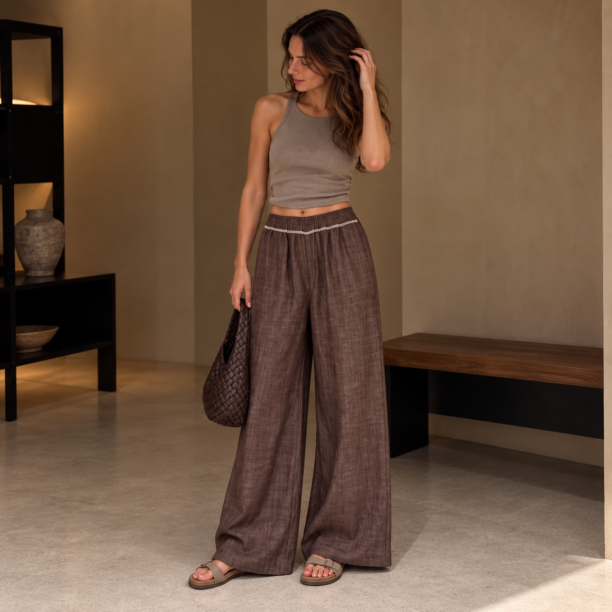 Pantalon Lino Athenas
