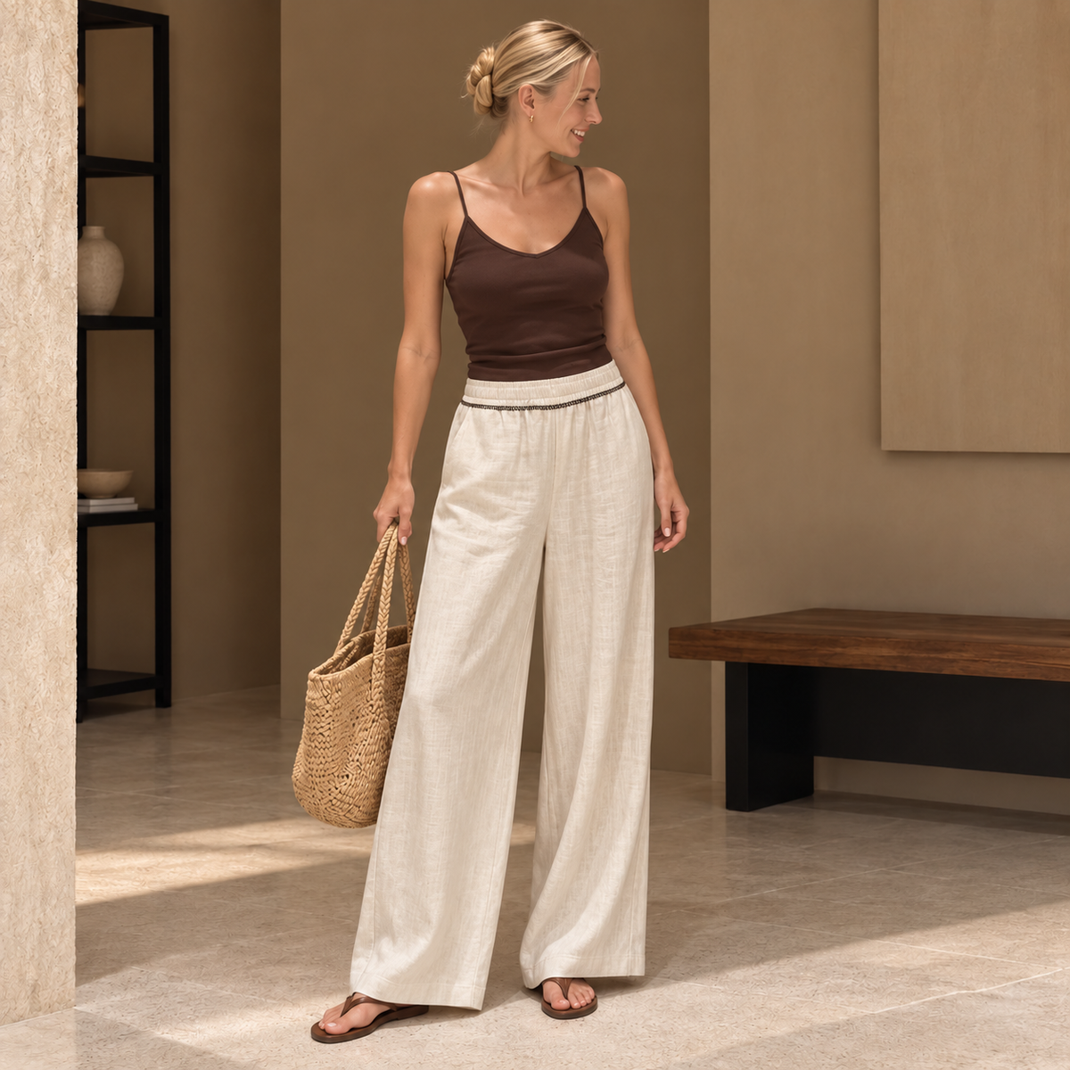 Pantalon Lino Athenas