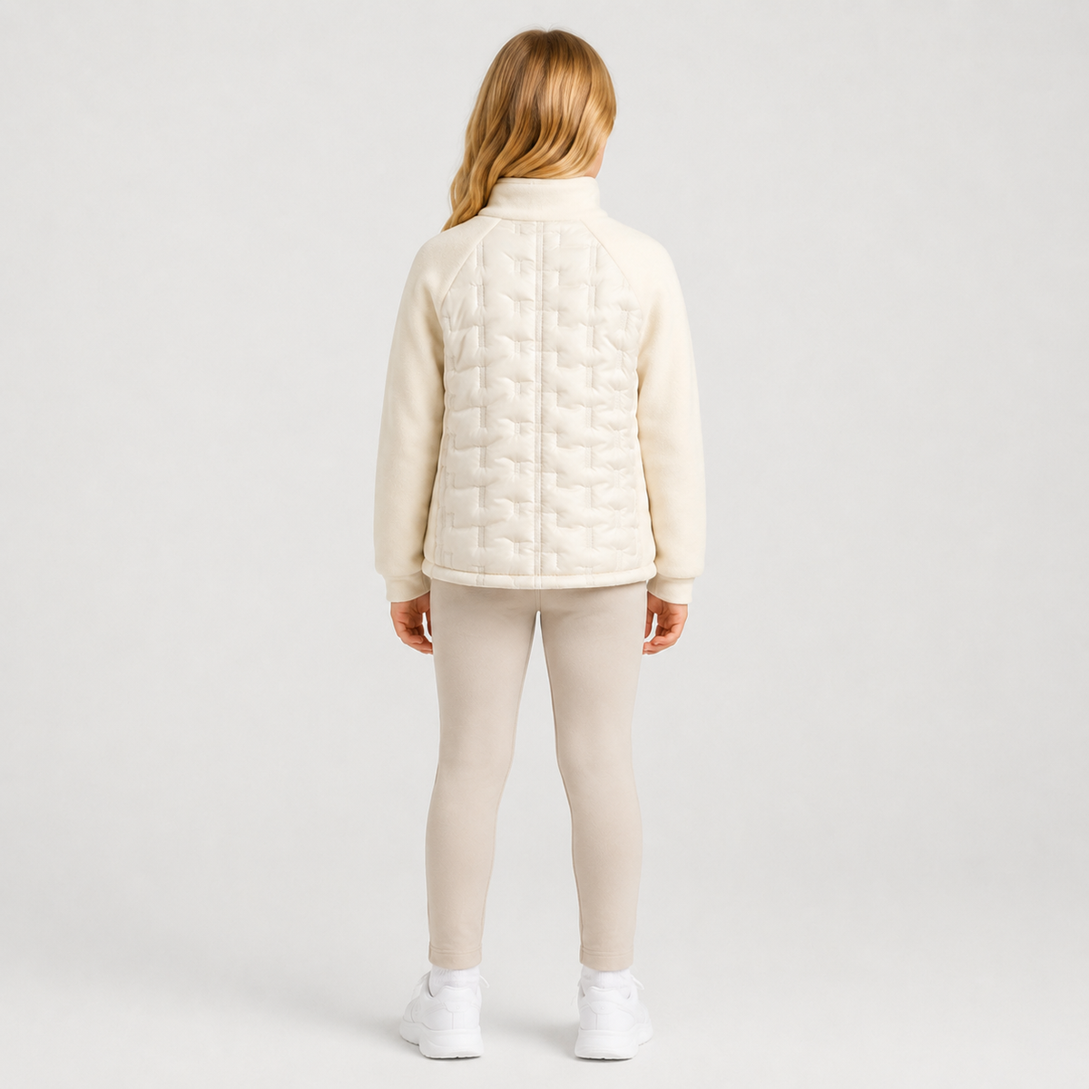 Polerón Infantil Acolchado Soft Polar para Niña