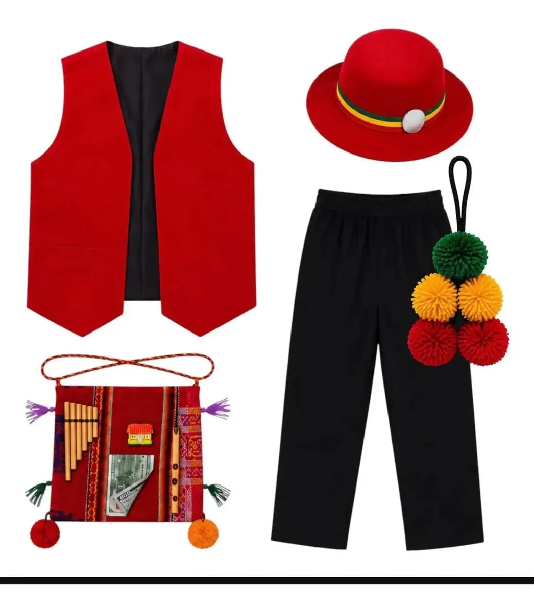 Traje Nortino Niño Completo