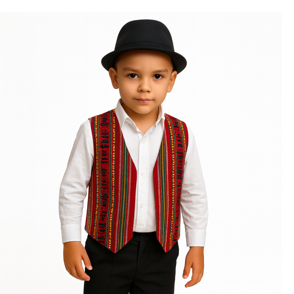 Chaleco Bolero Aguayo para Trajes Típicos y Bailes Folclóricos