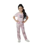 Conjunto Infantil Huntrix Tie Dye 6 Blanco La Pascalle