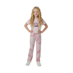 Conjunto Infantil Huntrix Tie Dye 8 Rosado La Pascalle
