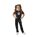 Conjunto Infantil Huntrix Tie Dye 6 Rosado La Pascalle