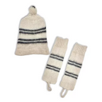 Set Gorro y Polainas Chilotas de Lana para Traje Típico