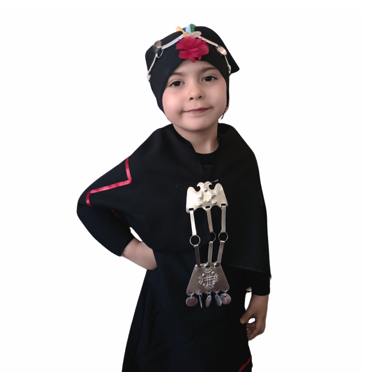 Pack Traje Completo Típico Mapuche Niña