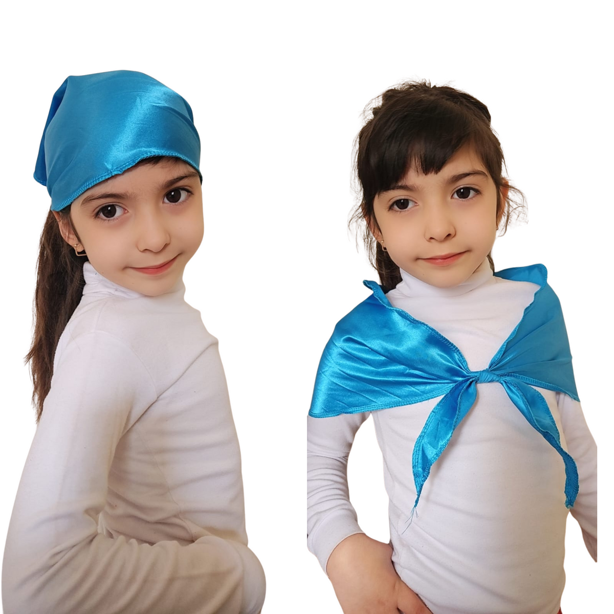 Pañoletas De Seda Infantil