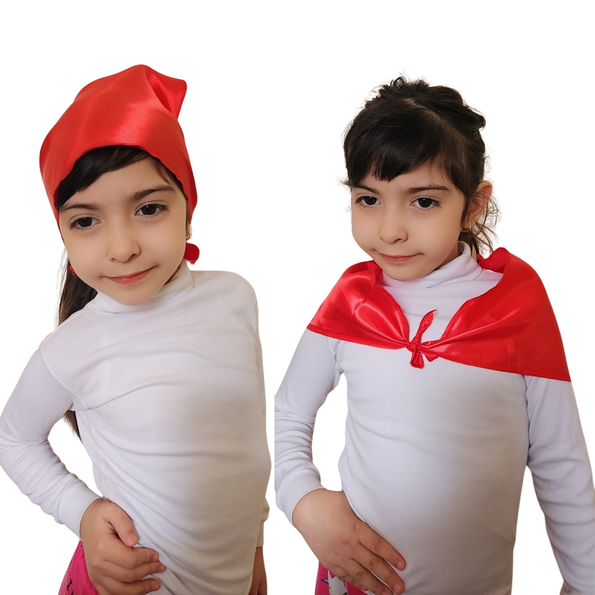 Pañoletas De Seda Infantil