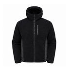 Chaqueta Polar Sherpa Hombre con Capucha - Negro - XL | Pascalle