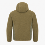 Chaqueta Polar Sherpa Hombre con Capucha - Verde Oliva - L | Pascalle