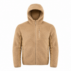 Chaqueta Polar Sherpa Hombre con Capucha - Beige - XL | Pascalle