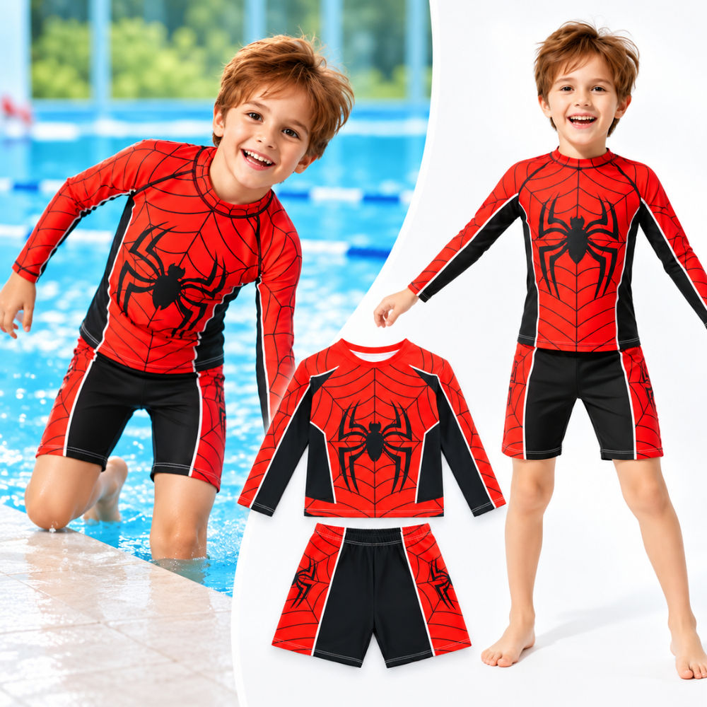 Traje de Baño Niño 2 Piezas Spiderman