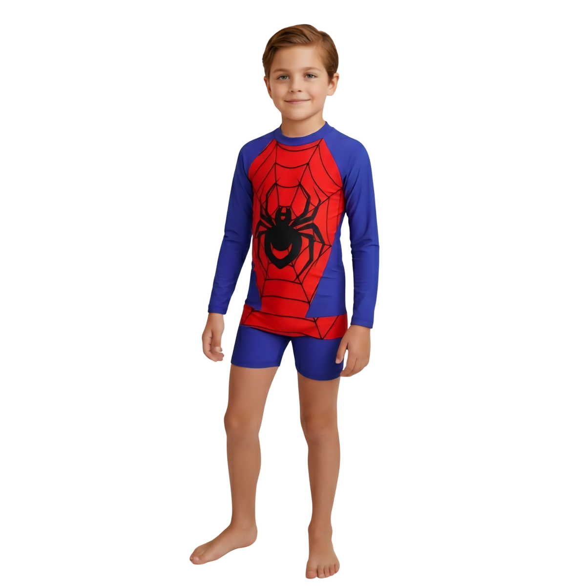 Traje de Baño Spiderman Enterito | UV 50+