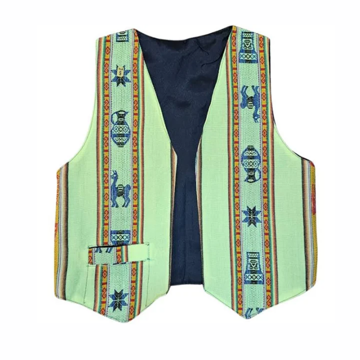 Chaleco Bolero Aguayo para Trajes Típicos y Bailes Folclóricos