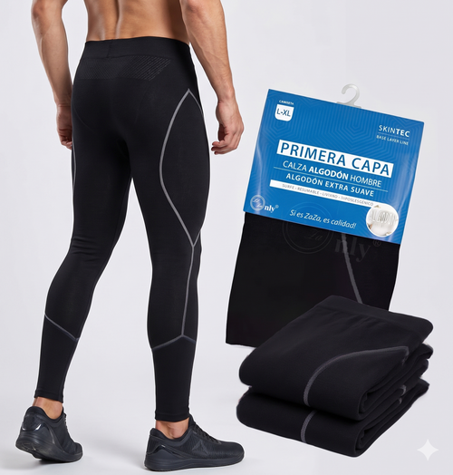 Calza Térmica de Algodón Hombre - L/XL | Pascalle