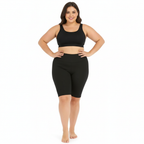 Calza Biker Lycra Algodon Negro - Pascalle