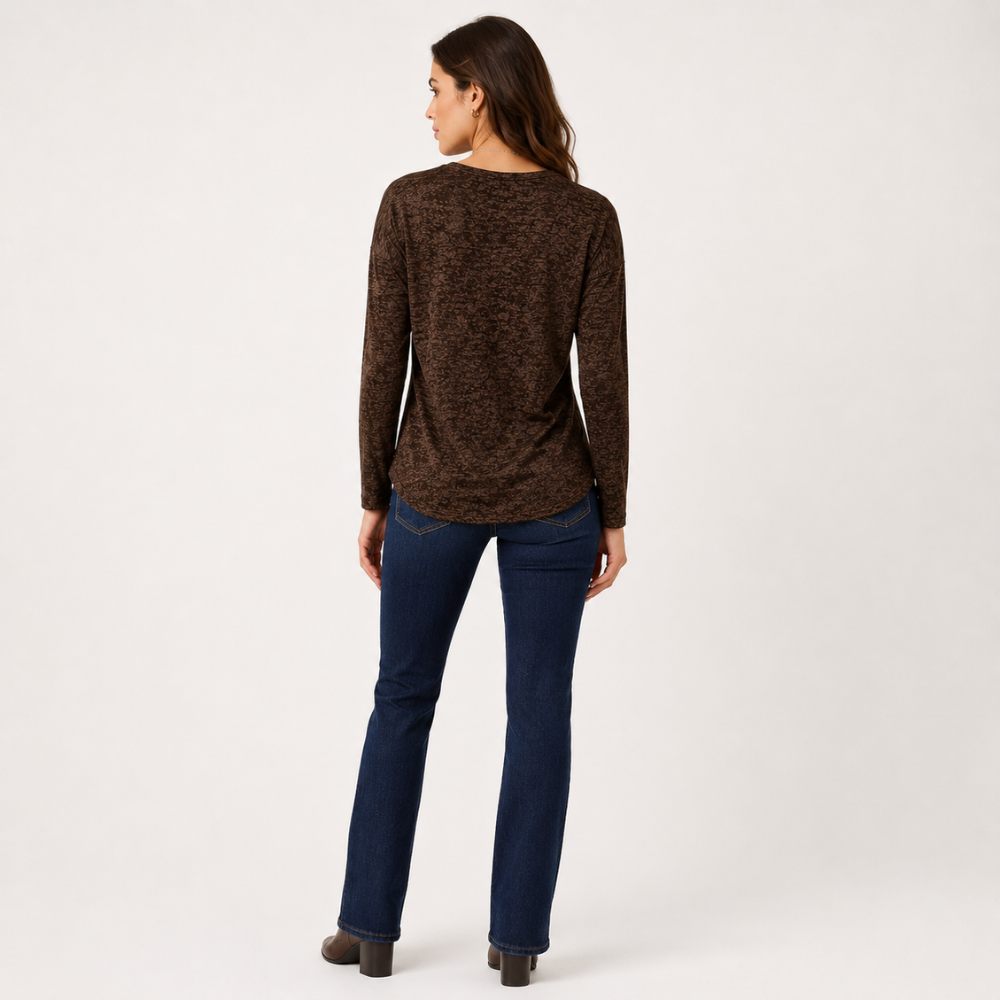 Polera Antonia con Colgante Corazón - m - Pascalle