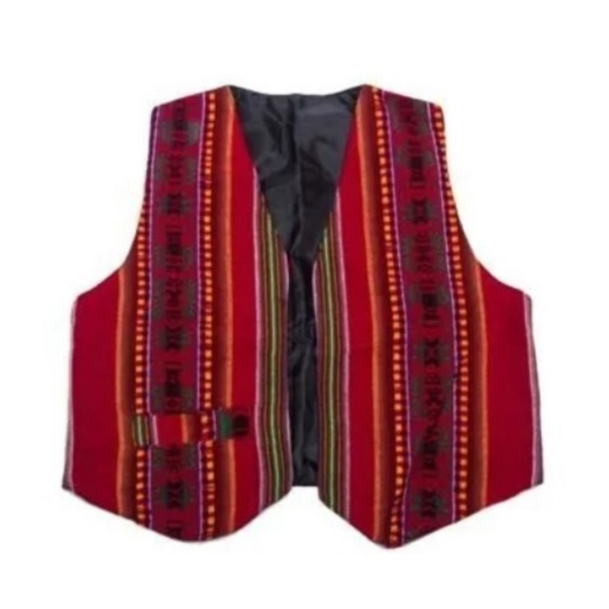 Chaleco Bolero Aguayo para Trajes Típicos y Bailes Folclóricos