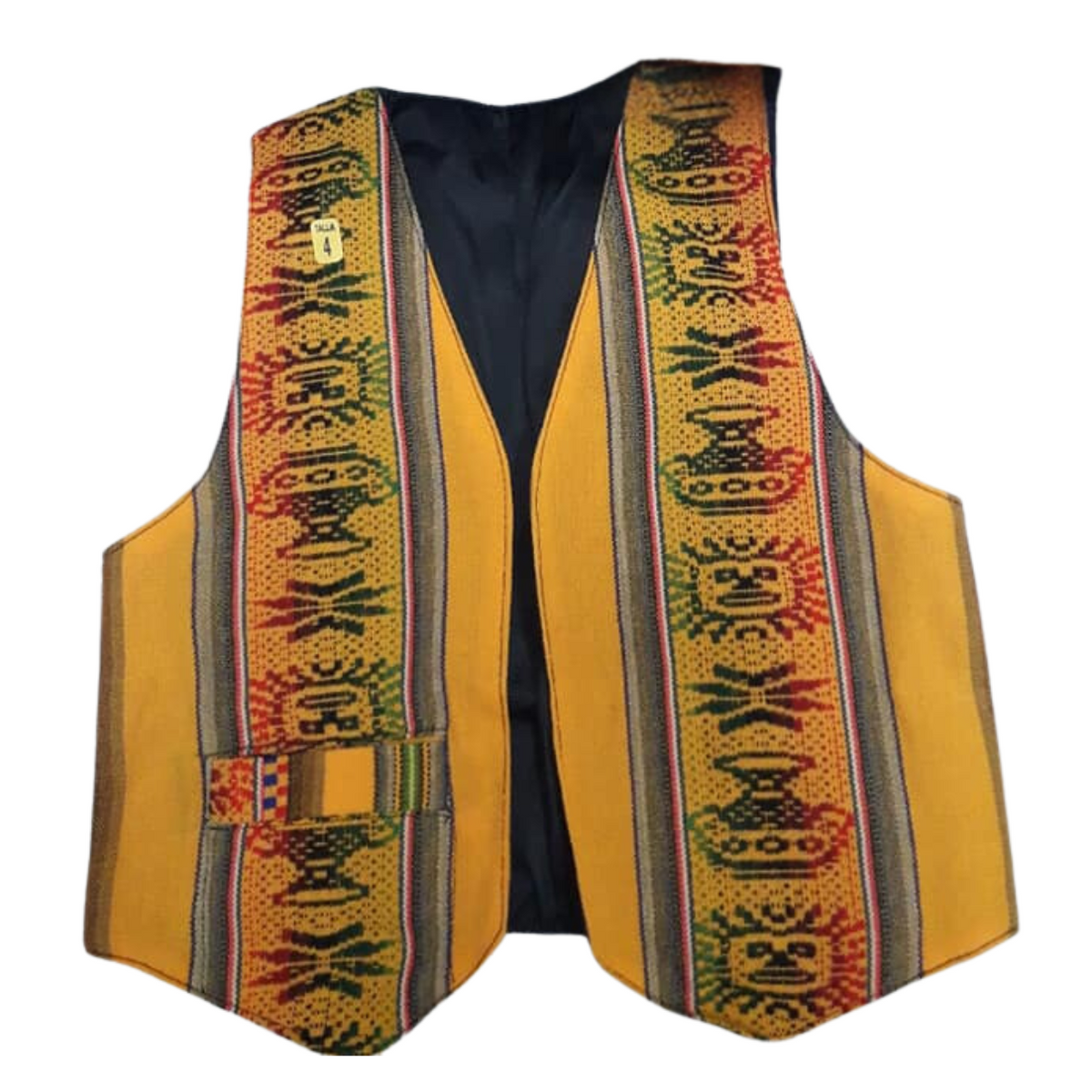 Chaleco Bolero Aguayo para Trajes Típicos y Bailes Folclóricos
