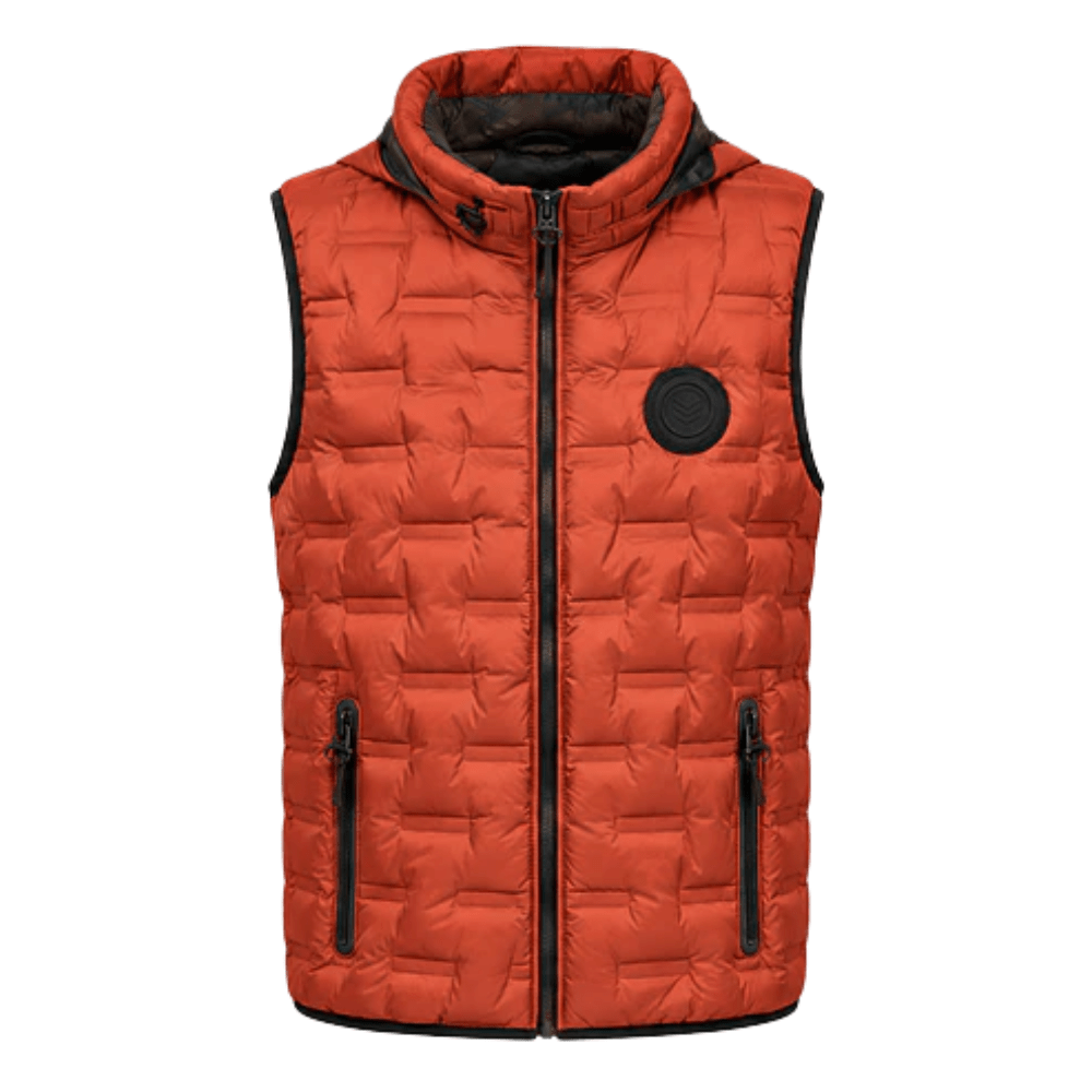 Chaleco Puffer Hombre con Capucha - Azul Marino - M | Pascalle