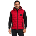 Chaleco Puffer Hombre con Capucha - Rojo - M | Pascalle