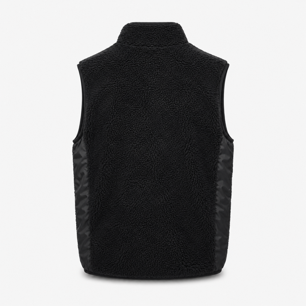 Chaleco Sherpa Hombre Forrado - Negro - XXL | Pascalle