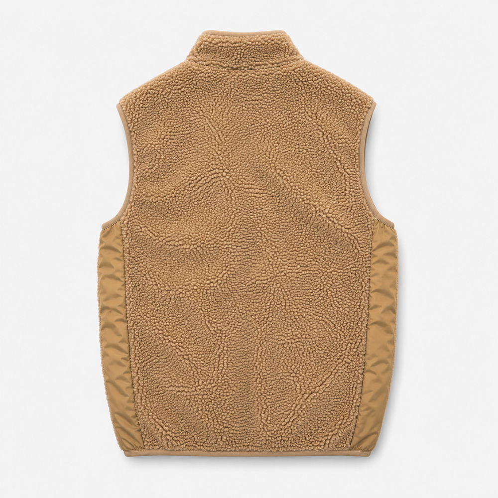 Chaleco Sherpa Hombre Forrado - Verde Oliva - M | Pascalle