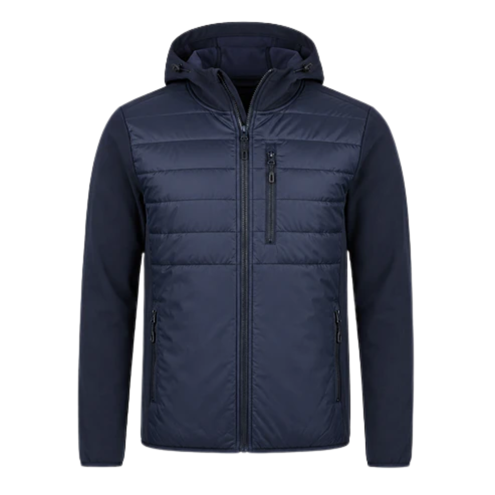 Chaqueta Hombre Aspen Híbrida Térmica - Gris - M | Pascalle
