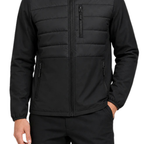 Chaqueta Hombre Aspen Híbrida Térmica - Negro - L | Pascalle