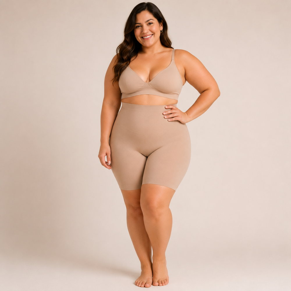 Faja Short Moldeadora con Banda de Silicona - s-m - Pascalle