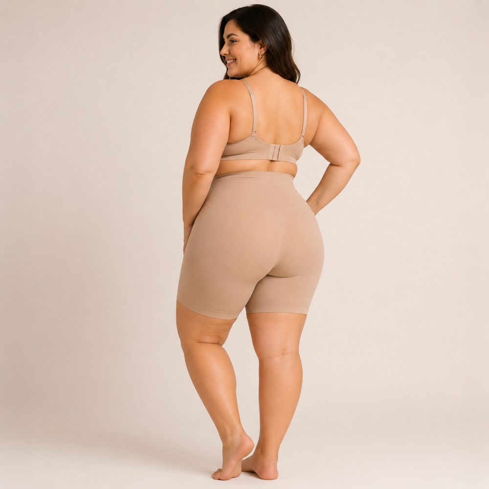 Faja Short Moldeadora con Banda de Silicona - l-xl - Pascalle