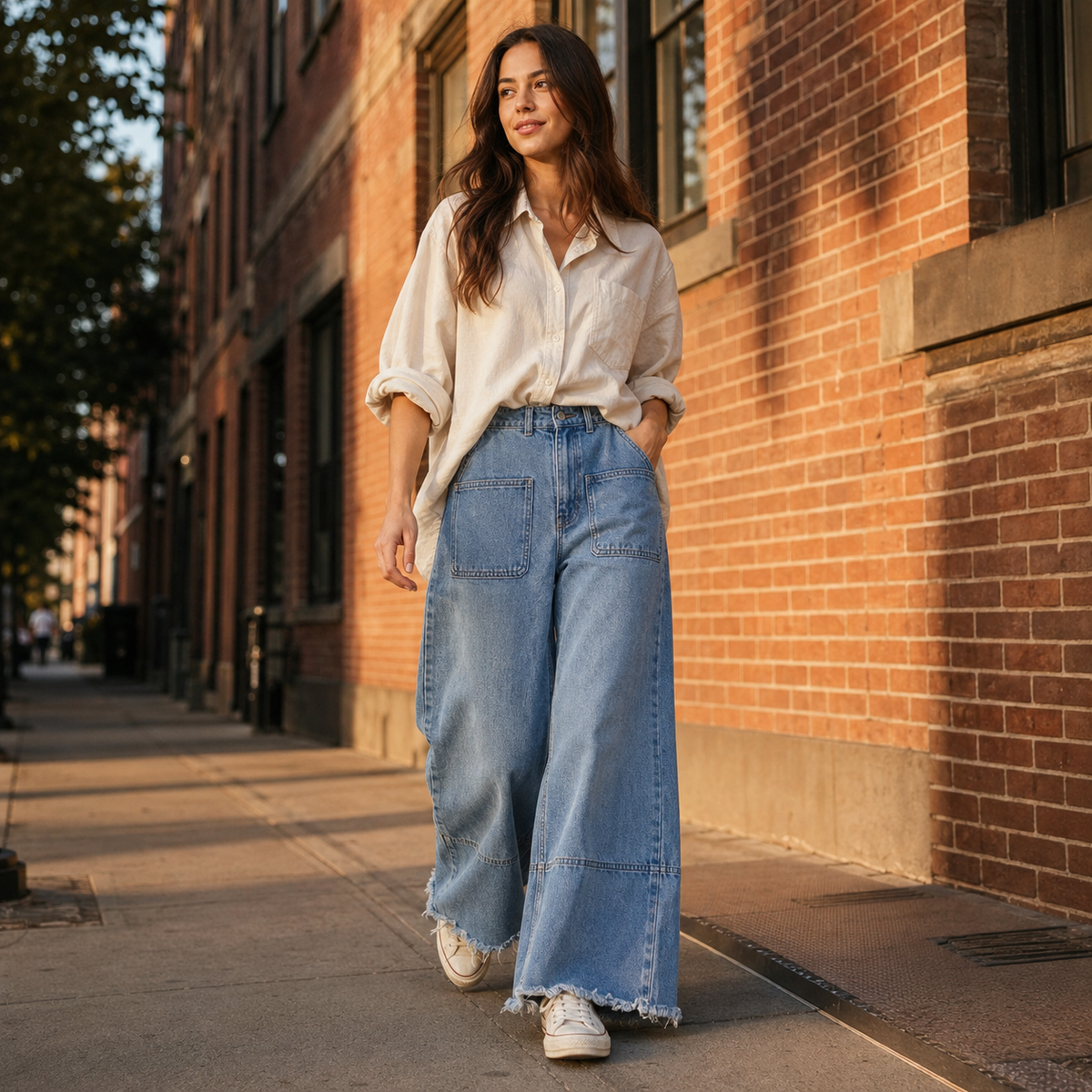 Jeans Wide Leg Verona - m - Pascalle
