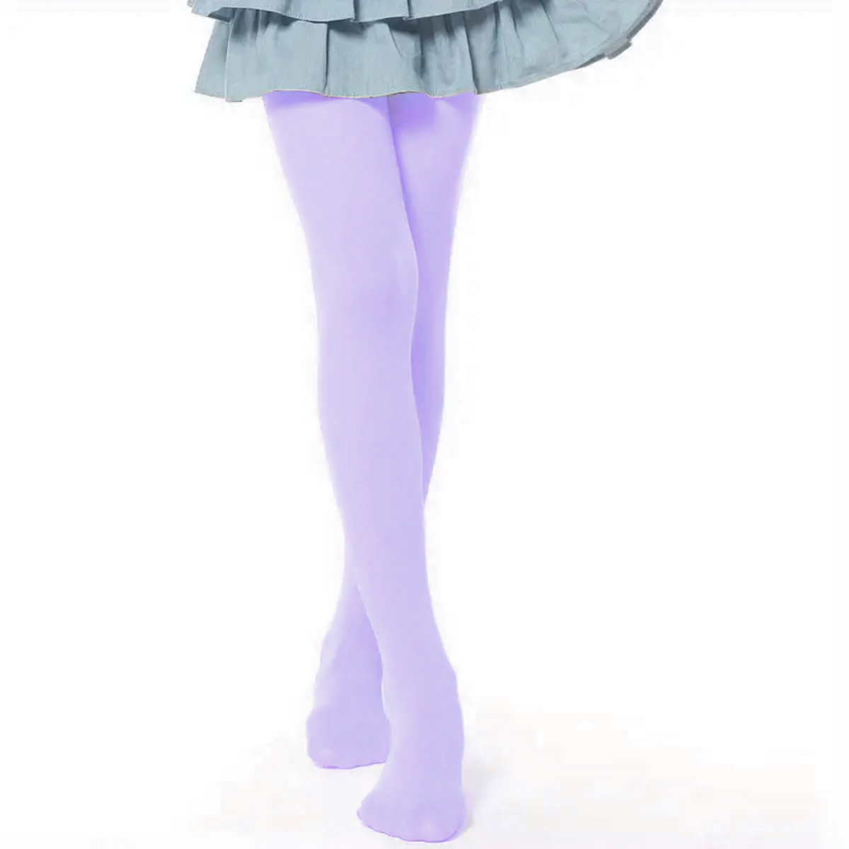 Panty ballerina infantil elástica color liso