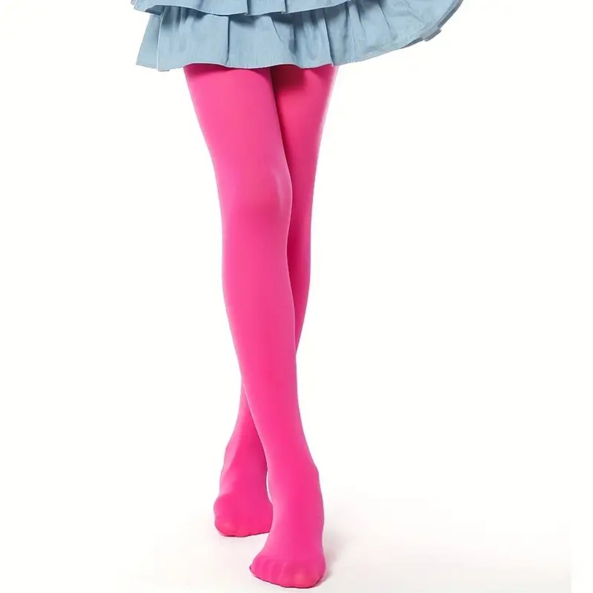 Pantys ballerina lisas para niñas en colores Pascalle