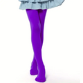 Panty ballerina infantil elástica color liso