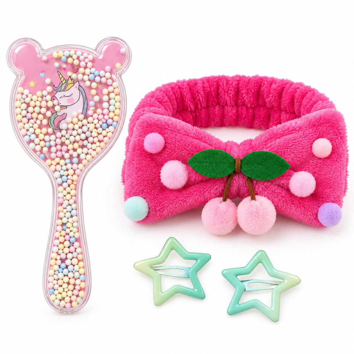 Ejemplo set en fucsia