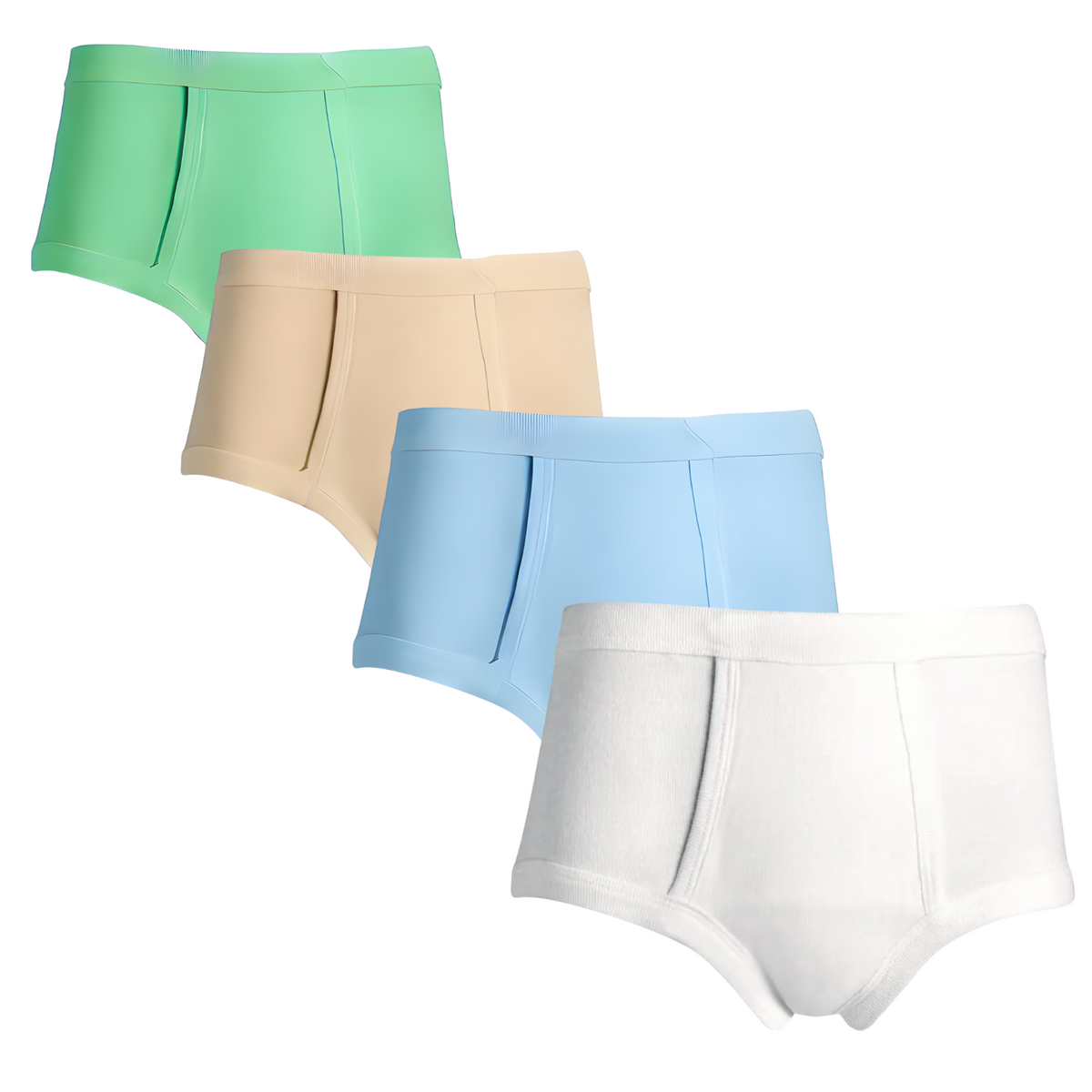 Pack 6 Calzoncillos Slips Clásicos Niños